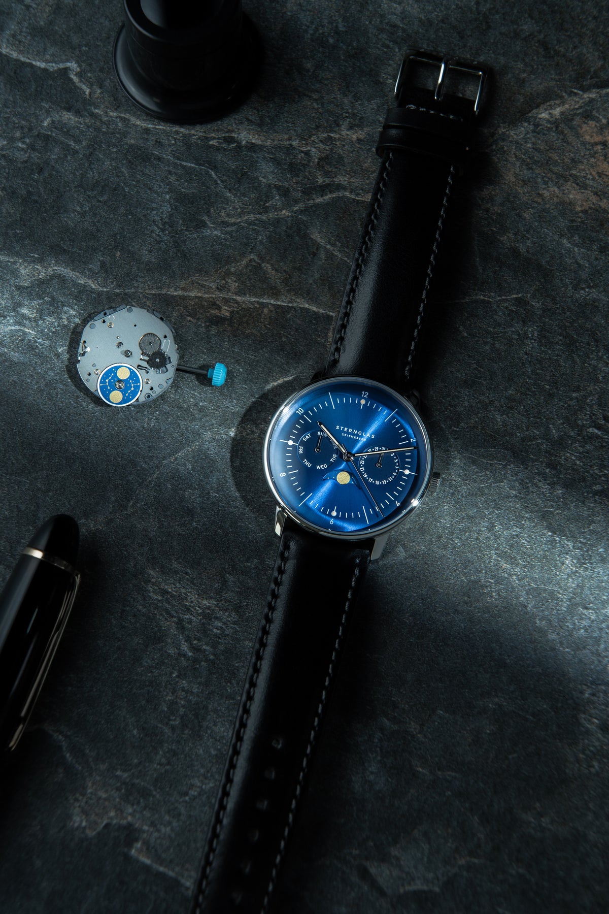 Naos Moonphase Midnight Blue