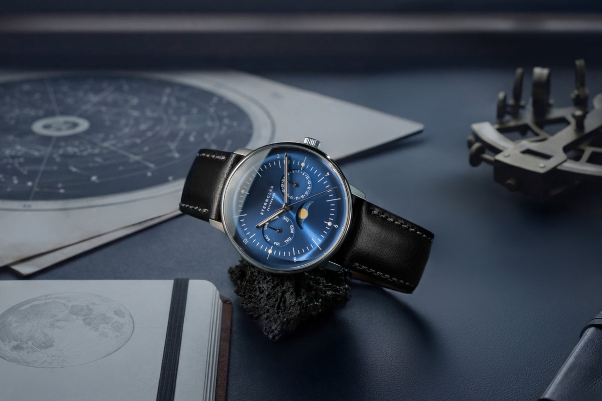 Naos Moonphase Midnight Blue
