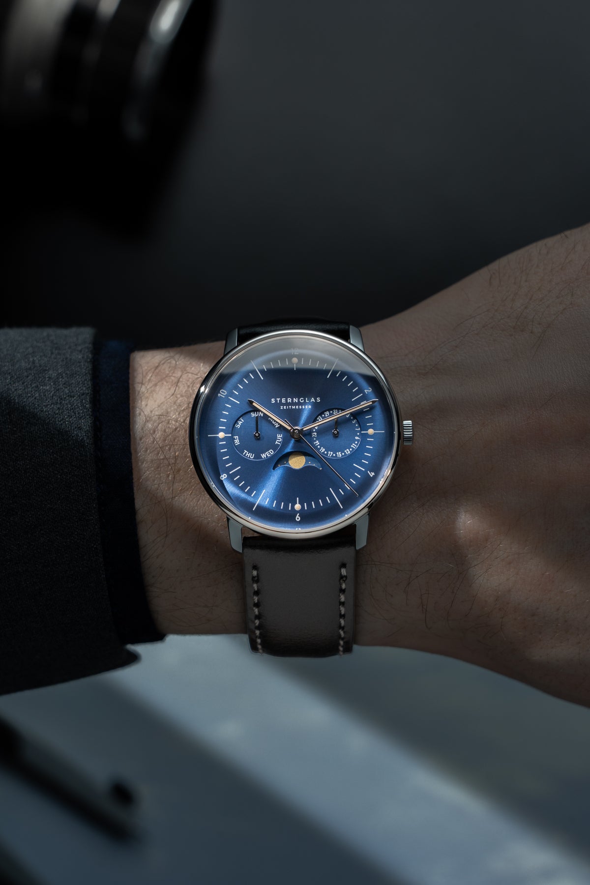 Naos Moonphase Midnight Blue