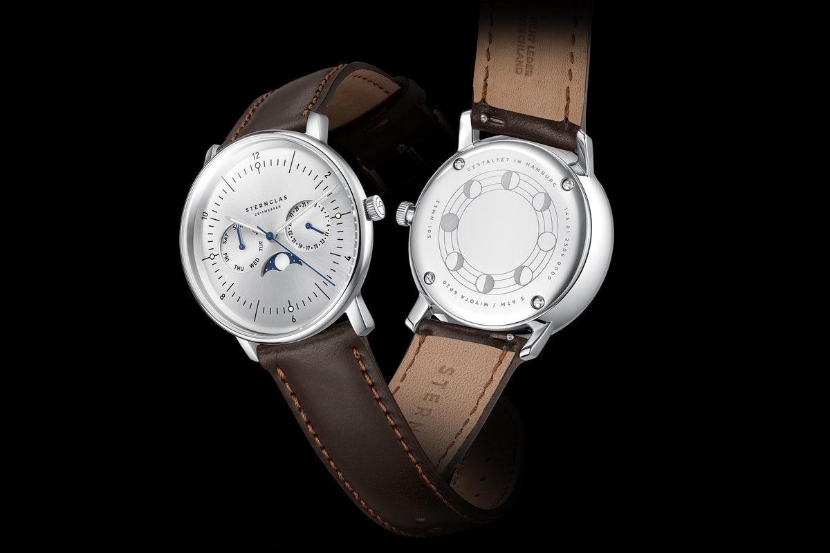 Naos Moonphase Moon Silver