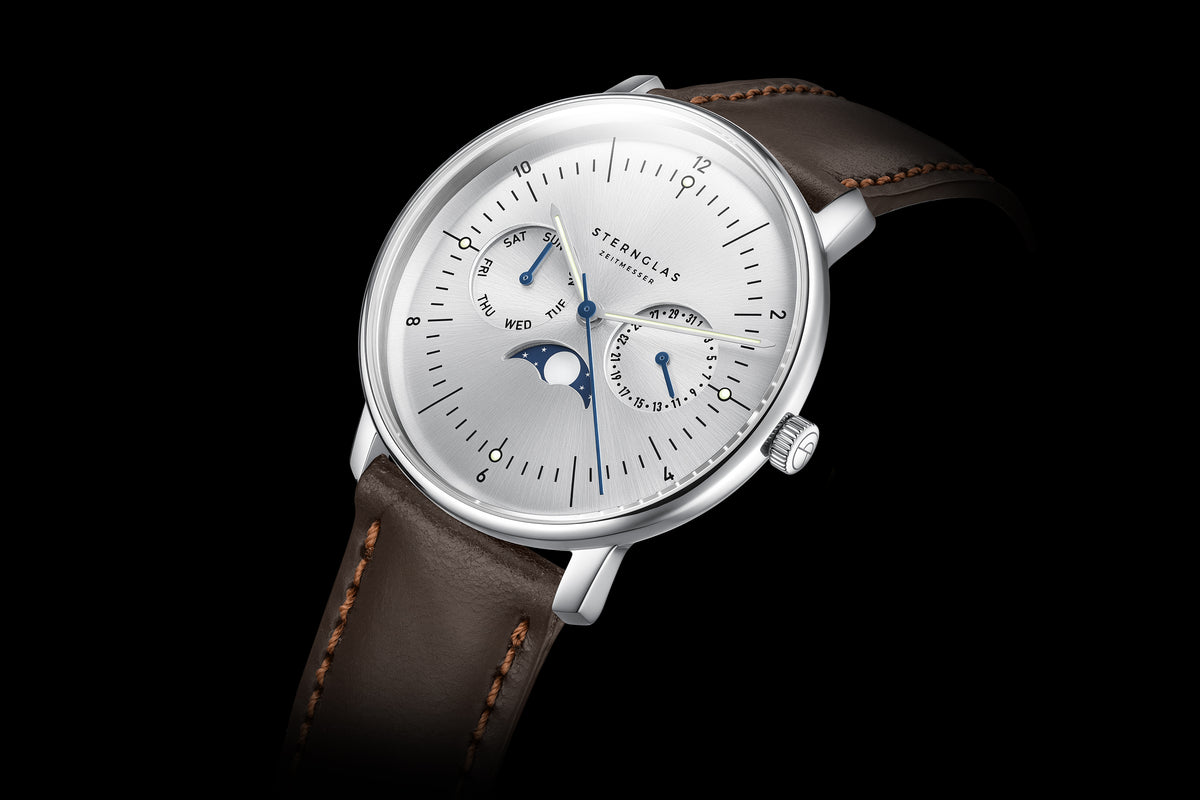 Naos Moonphase Moon Silver