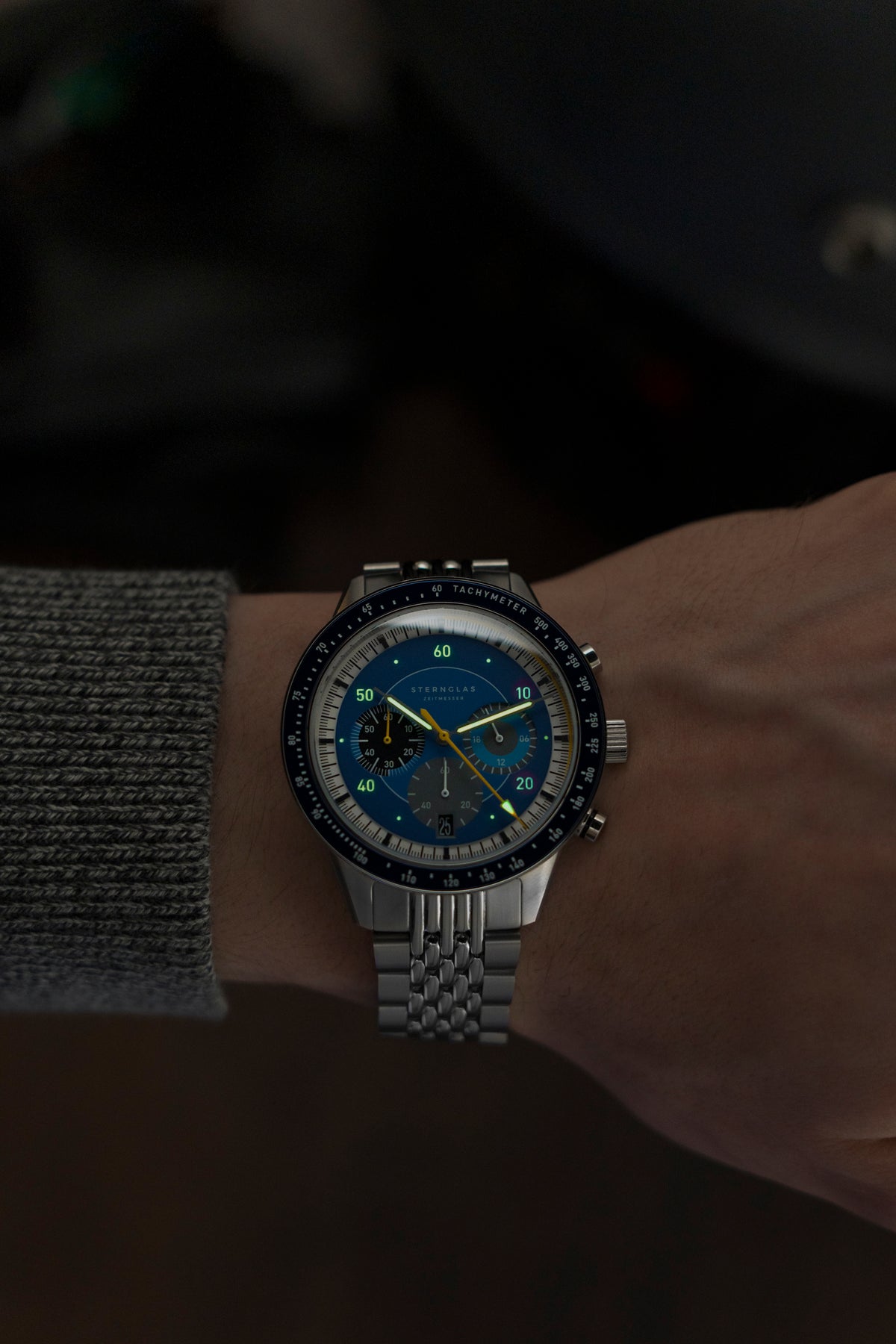 Tachymeter 2.0 Dark Blue