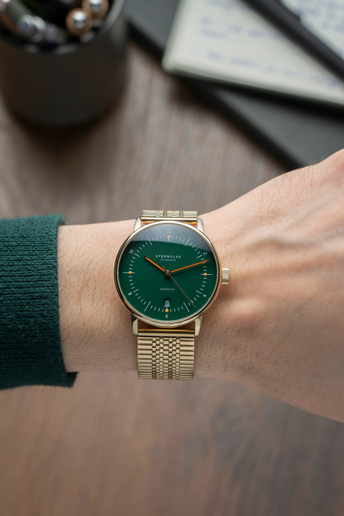 Naos Dark Green Gold - Automatic