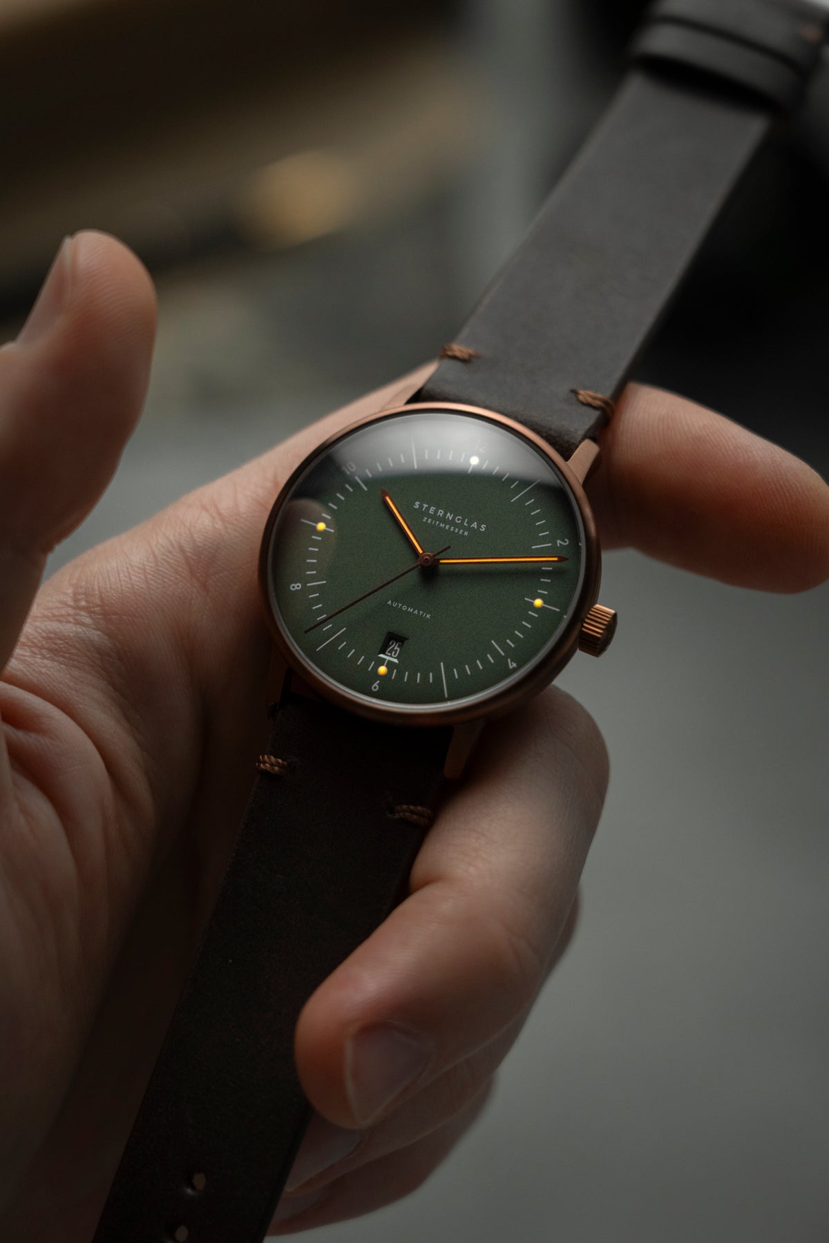 Naos Dark Green Bronze - Automatic