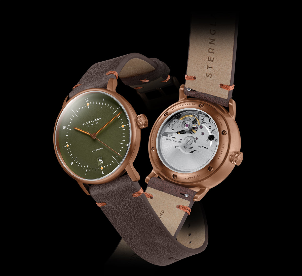 Naos Dark Green Bronze - Automatic