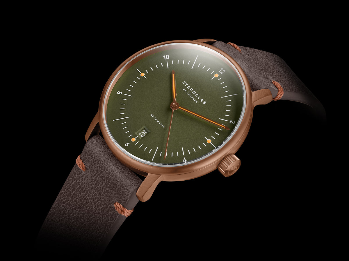 Naos Dark Green Bronze - Automatic