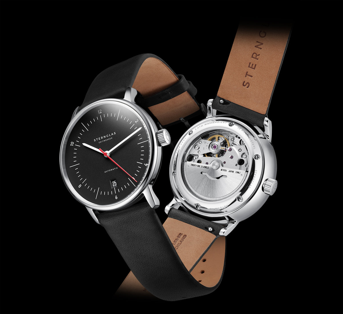 Naos Plain Black - Automatic