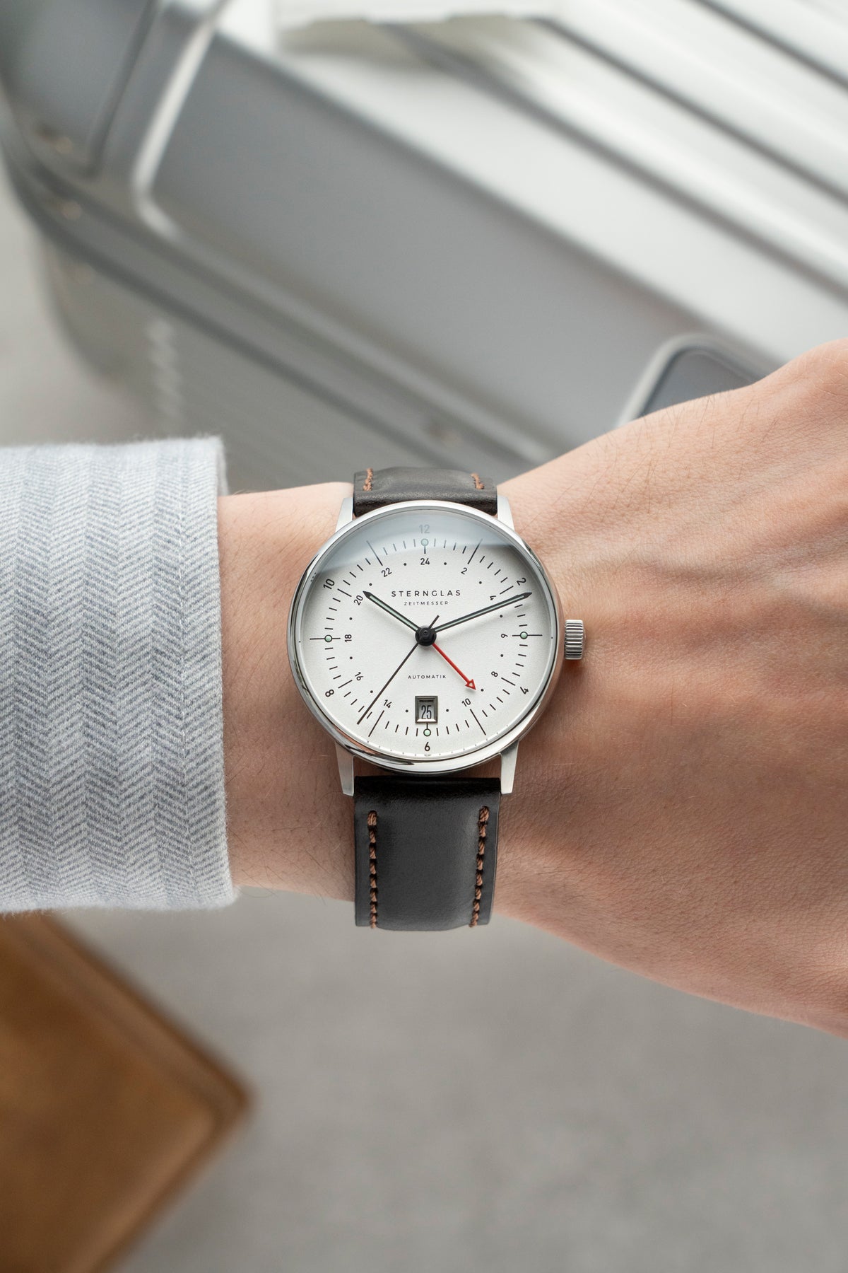 Naos Pro GMT Automatic Silver