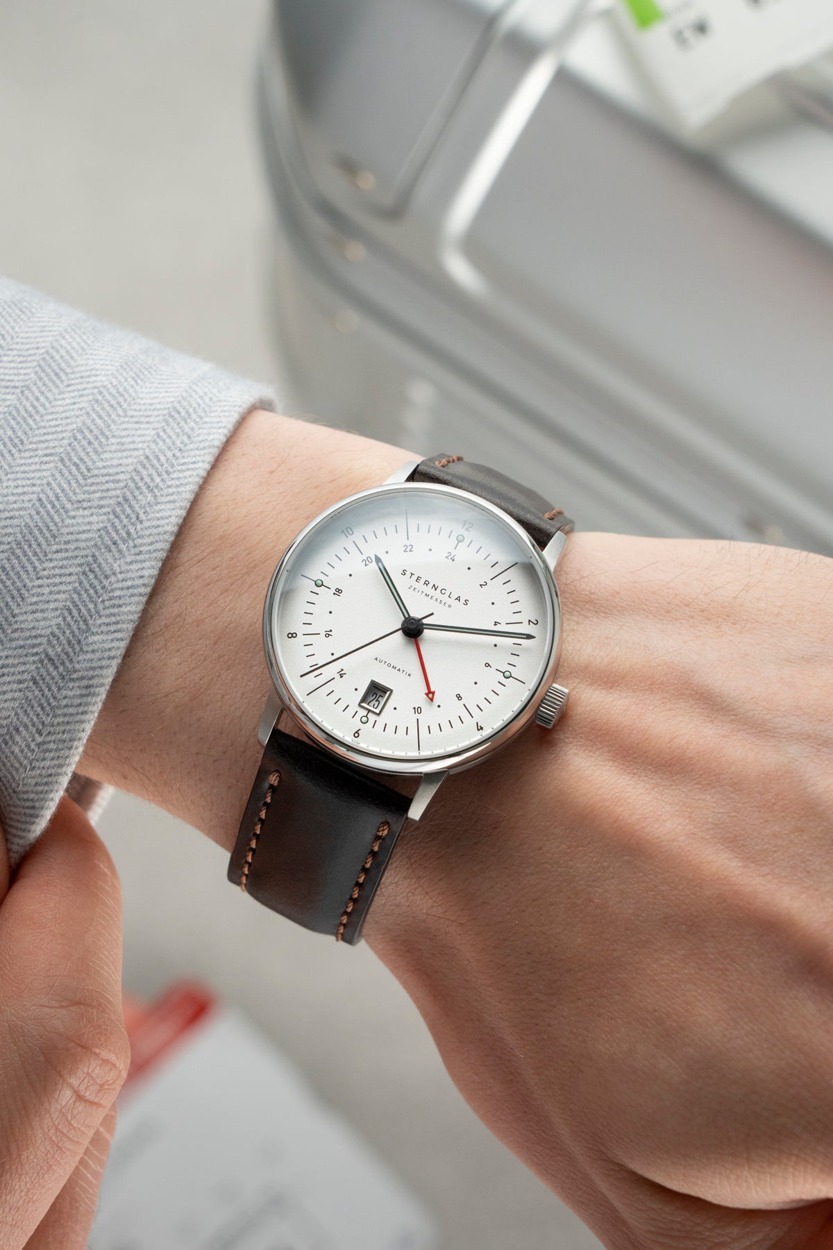 Naos Pro GMT Automatic Silver